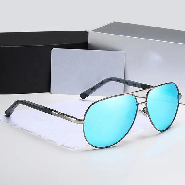 Polariserende Aviator Zonnebril – RVS Frame UV400 Bescherming