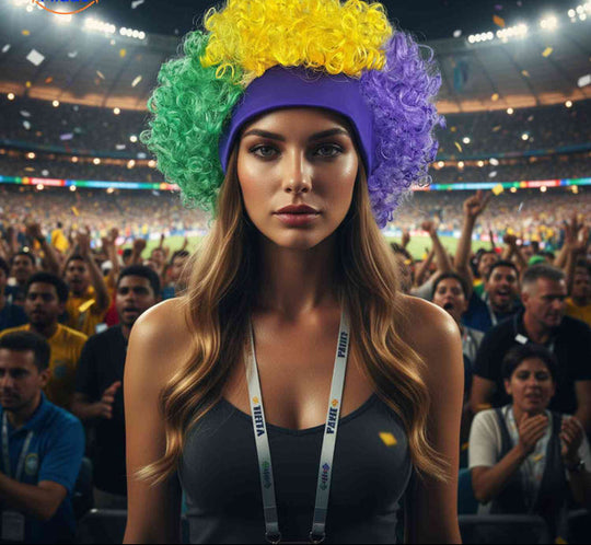 Supporterparyk Komfortabel Pandebånd - Fan Accessory til VM