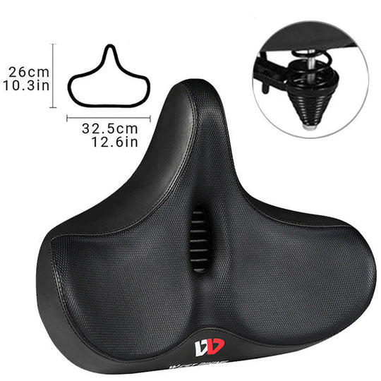 Sella per Bici Larga – Design Ergonomico Ammortizzante