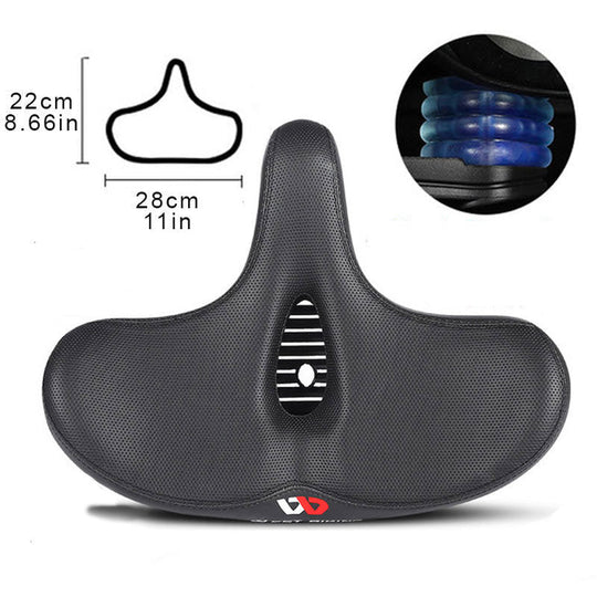 Sella per Bici Larga – Design Ergonomico Ammortizzante