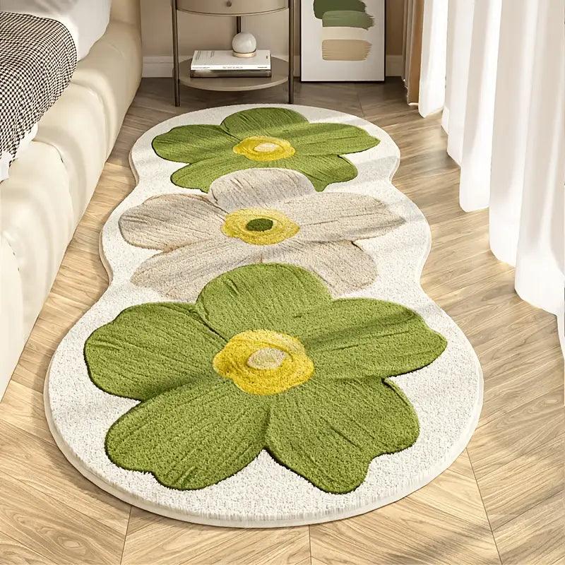 Alfombra de Flores Transparente y Adorable