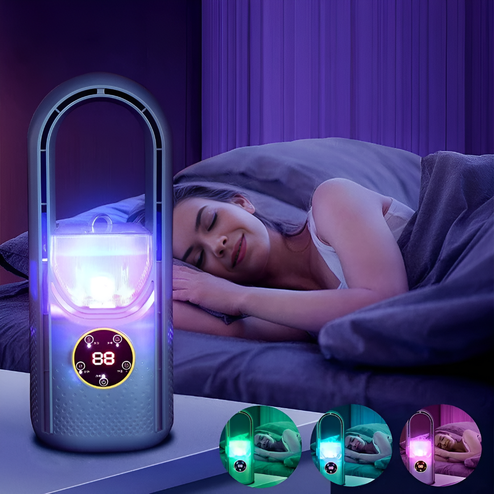 Aire acondicionado portátil silencioso para hogar y oficina