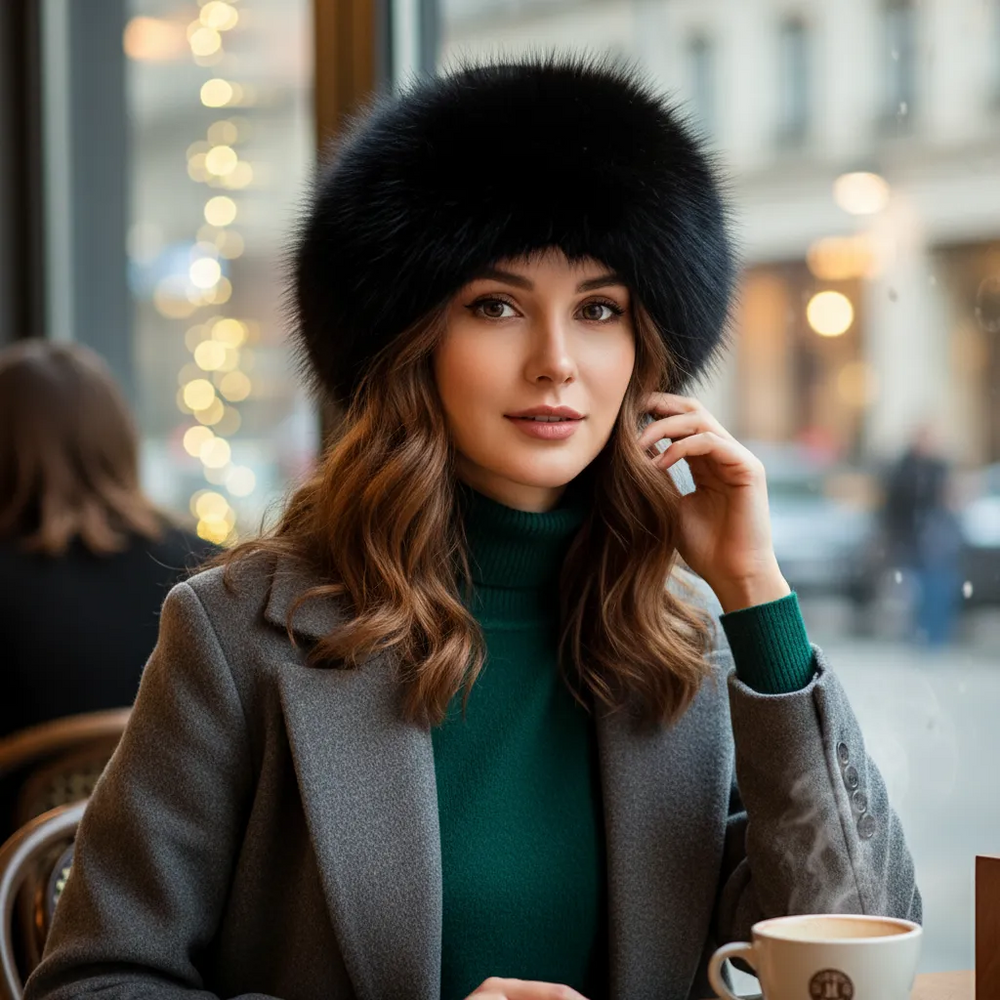 Wintermuts – Elegante Bontmuts van Imitatiebont