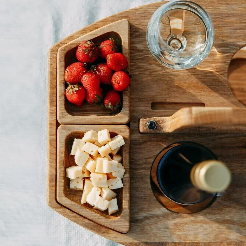 Wood & Hill – Portable Table for Nature and Wine