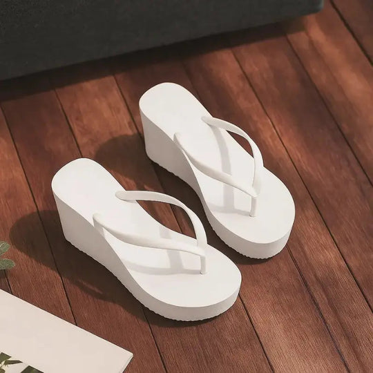 Sandali con Zeppa Donna Estate – Infradito Piattaforma Leggeri