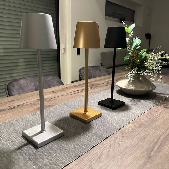Wireless Rechargeable LED Table Lamp | Portable Desk Lamp & Ambient Lighting