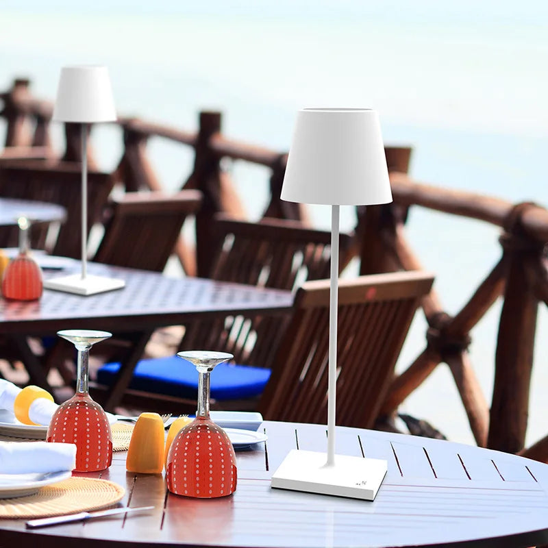 Wireless Rechargeable LED Table Lamp | Portable Desk Lamp & Ambient Lighting