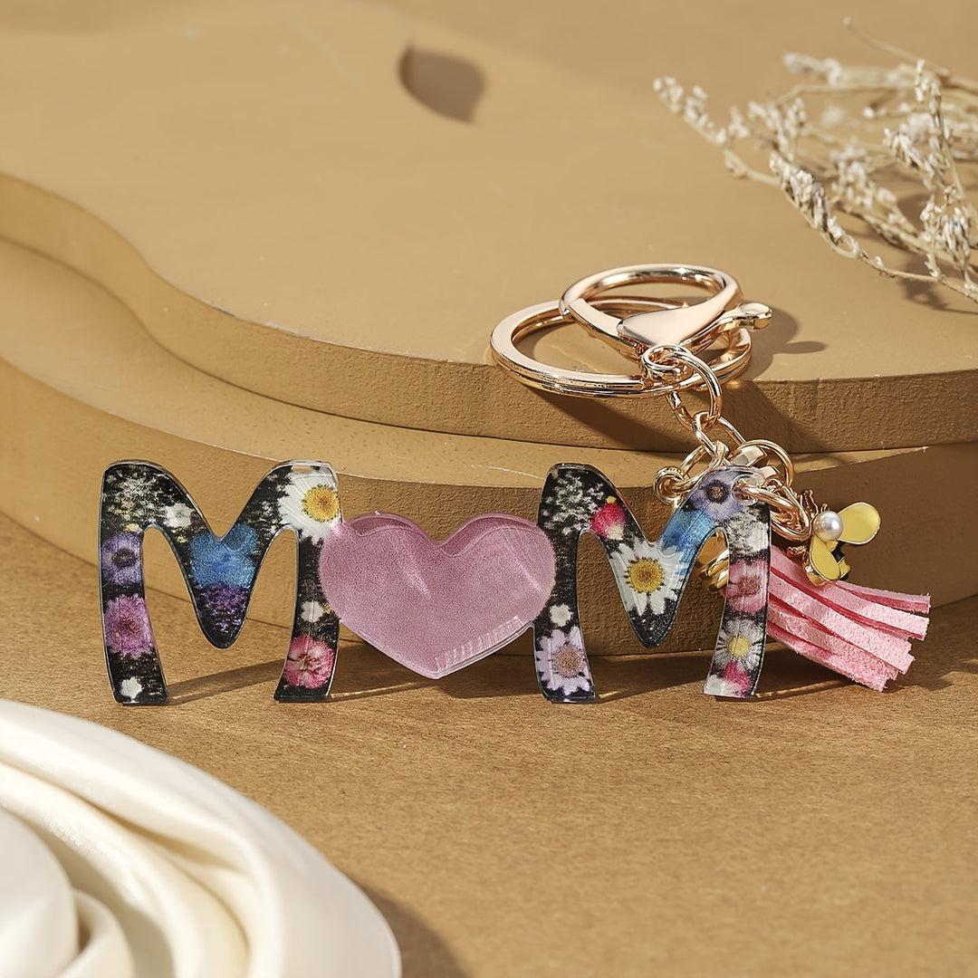 Sleutelhanger Moederdag– Kleurrijk Moeder Cadeau