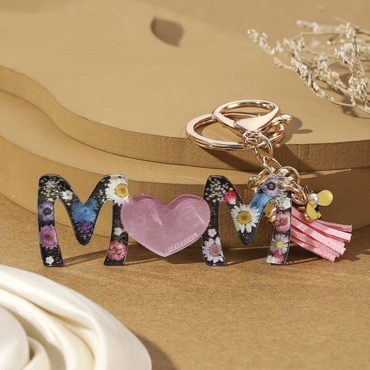 Sleutelhanger Moederdag– Kleurrijk Moeder Cadeau