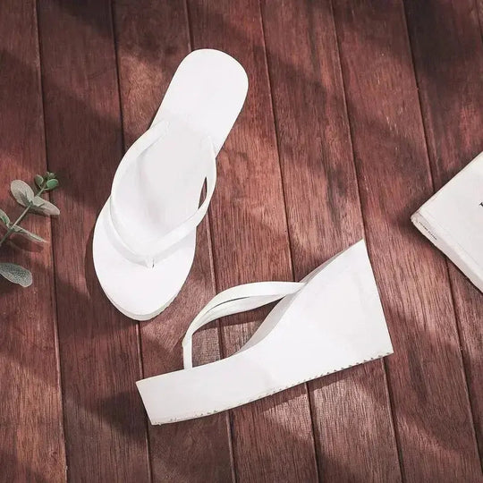 Sandali con Zeppa Donna Estate – Infradito Piattaforma Leggeri