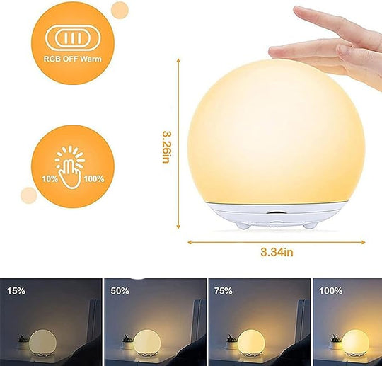 Breastfeeding Night Light - Silicone & BPA-Free For Baby Room