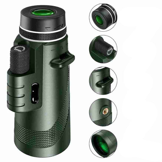 Monoculaire Verrekijker 600x Zoom – HD Lens Lichtgewicht Compact