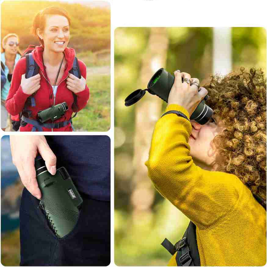 Monoculaire Verrekijker 600x Zoom – HD Lens Lichtgewicht Compact