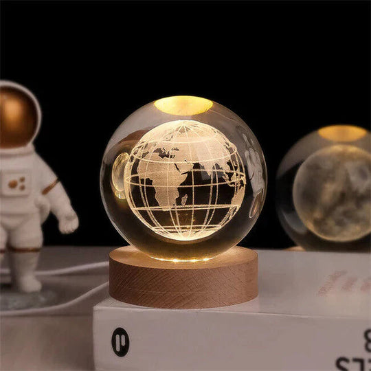 Glowing LED Ball | Rechargeable Lamp for Ambient Lighting