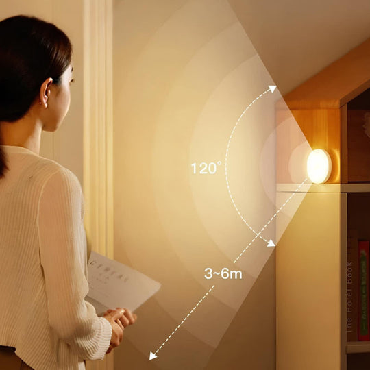 Wireless Motion Sensor Lamp | Battery-Powered Cabinet and Interior Lighting