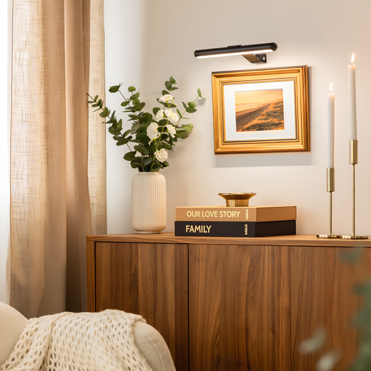 Wireless Rechargeable Painting Lamp | Cordless Wall Light for Art