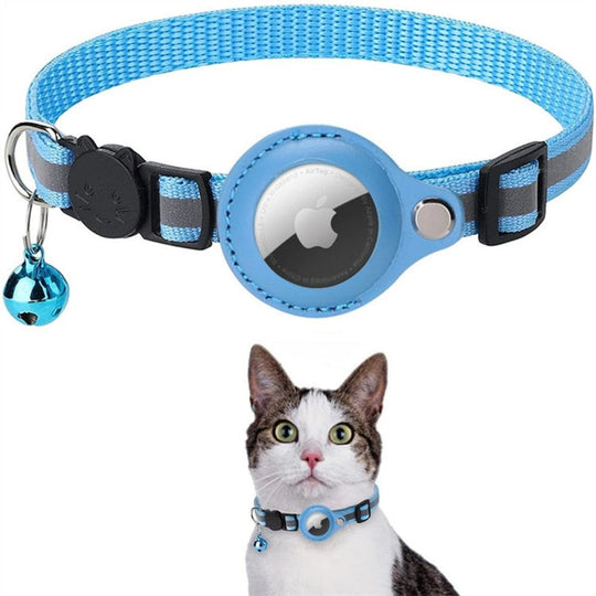 Cat GPS Tracker Collar | Reflective Safety Quick-Release Pet Neckband