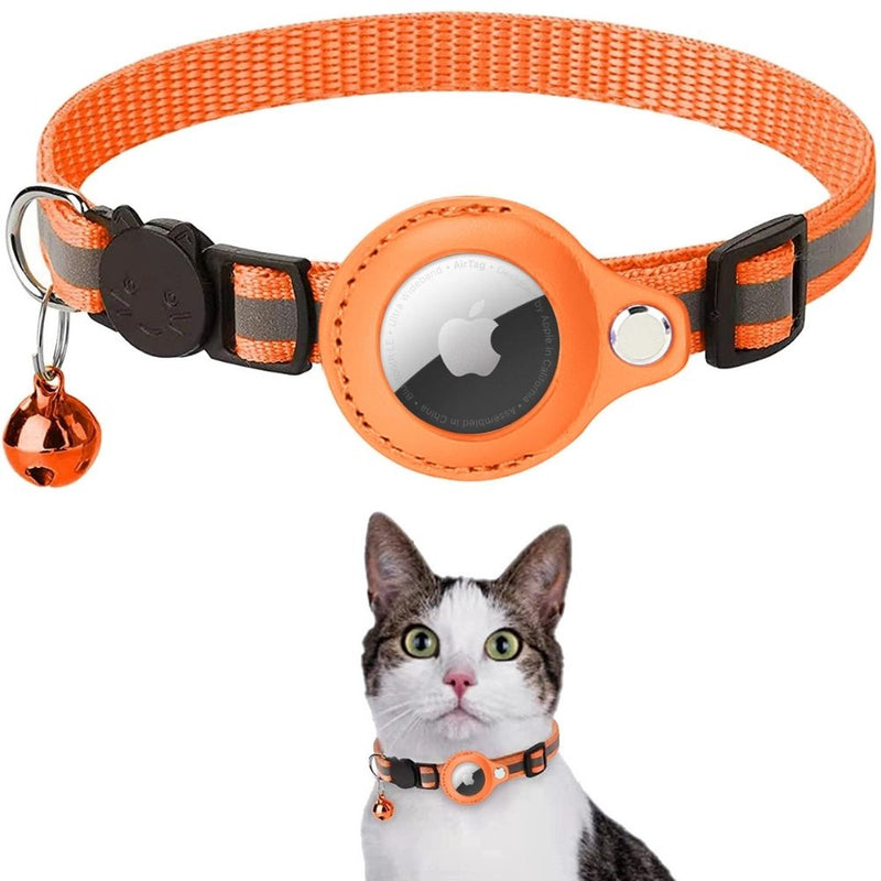 Cat GPS Tracker Collar | Reflective Safety Quick-Release Pet Neckband