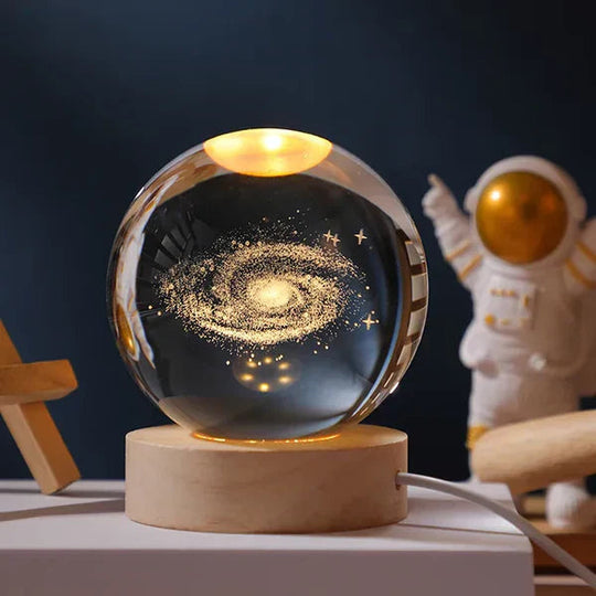 Glowing LED Ball | Rechargeable Lamp for Ambient Lighting