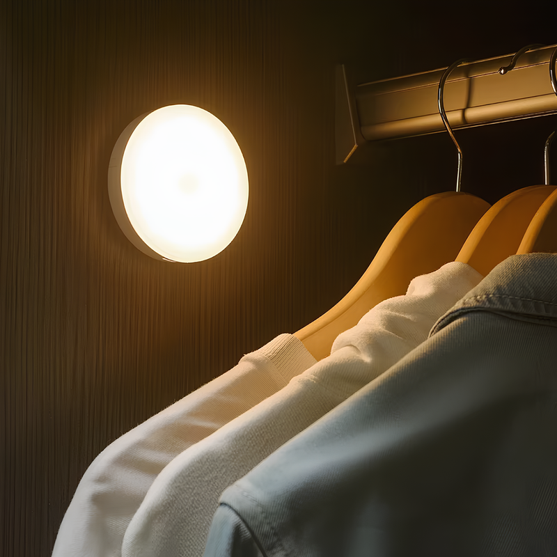 Wireless Motion Sensor Lamp | Battery-Powered Cabinet and Interior Lighting
