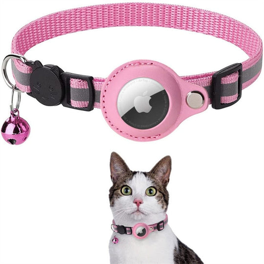 Cat GPS Tracker Collar | Reflective Safety Quick-Release Pet Neckband