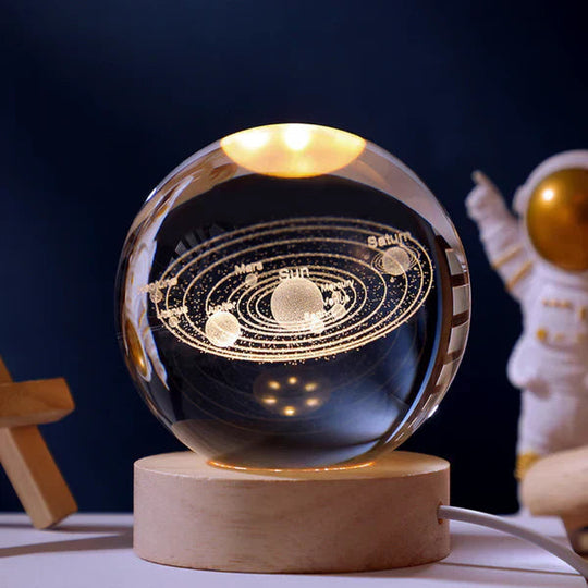 Glowing LED Ball | Rechargeable Lamp for Ambient Lighting
