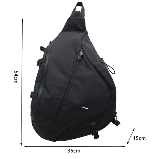 Minimalist Nylon Sling Bag for Men | Single Strap Chest Bag