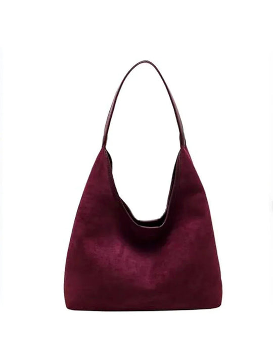Bolso Shopper de Ante Vegano para Mujer – Tote Espacioso