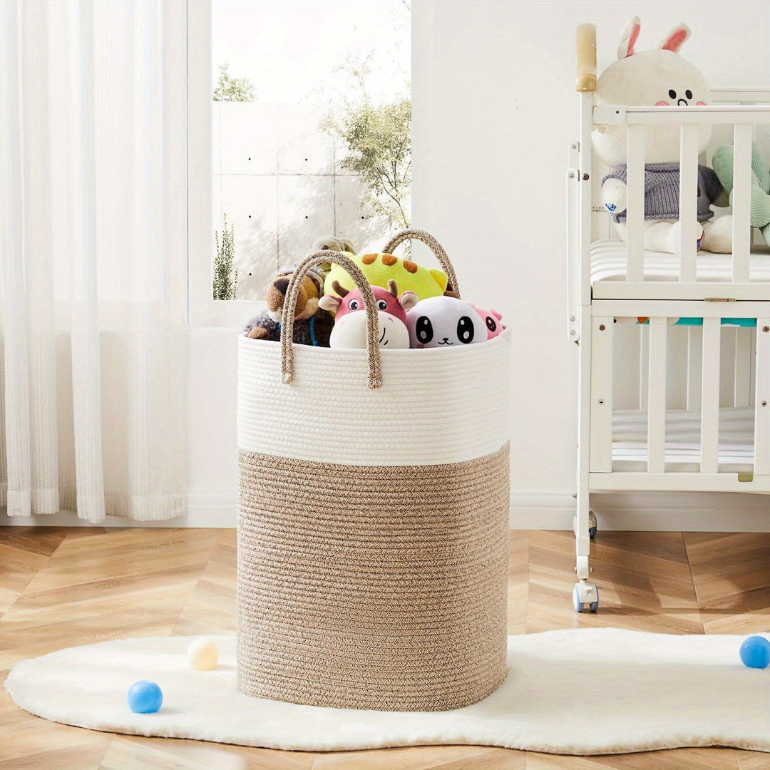 Cesto para ropa extra grande – Plegable con asas