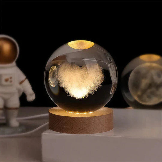 Glowing LED Ball | Rechargeable Lamp for Ambient Lighting