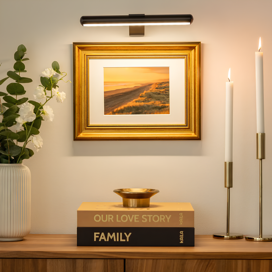 Wireless Rechargeable Painting Lamp | Cordless Wall Light for Art