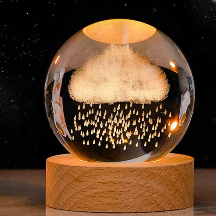 Glowing LED Ball | Rechargeable Lamp for Ambient Lighting