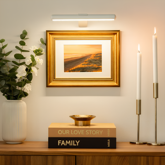 Wireless Rechargeable Painting Lamp | Cordless Wall Light for Art