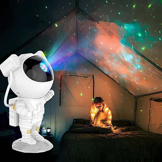 Astronaut Star Projector | Nebula & Milky Way Projector for Room Decoration
