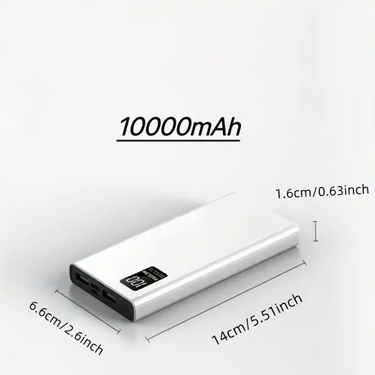 Powerbank Portátil de 22.5W | Batería Externa USB C de Carga Rápida para Teléfono y Tablet