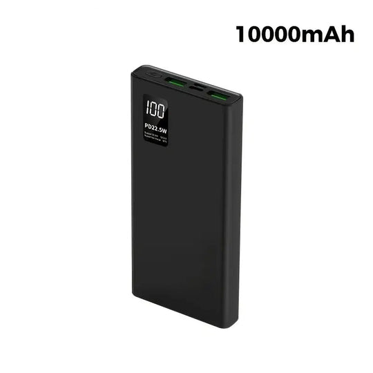 Powerbank Portátil de 22.5W | Batería Externa USB C de Carga Rápida para Teléfono y Tablet