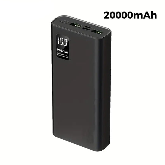 Powerbank Portátil de 22.5W | Batería Externa USB C de Carga Rápida para Teléfono y Tablet
