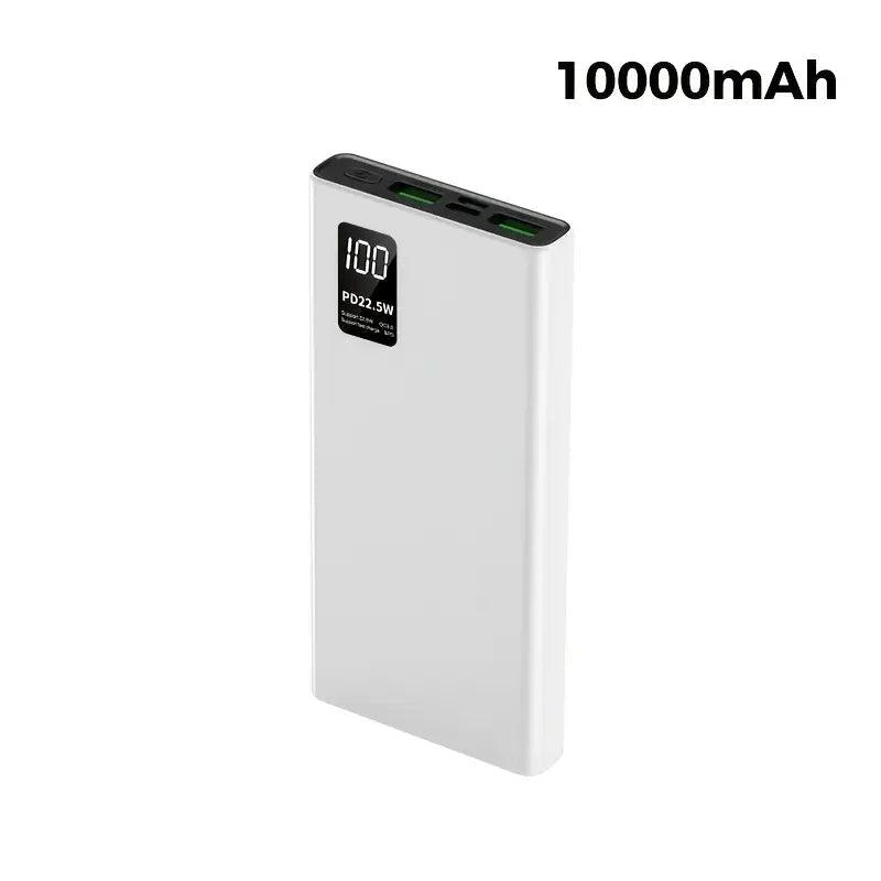Powerbank Portátil de 22.5W | Batería Externa USB C de Carga Rápida para Teléfono y Tablet