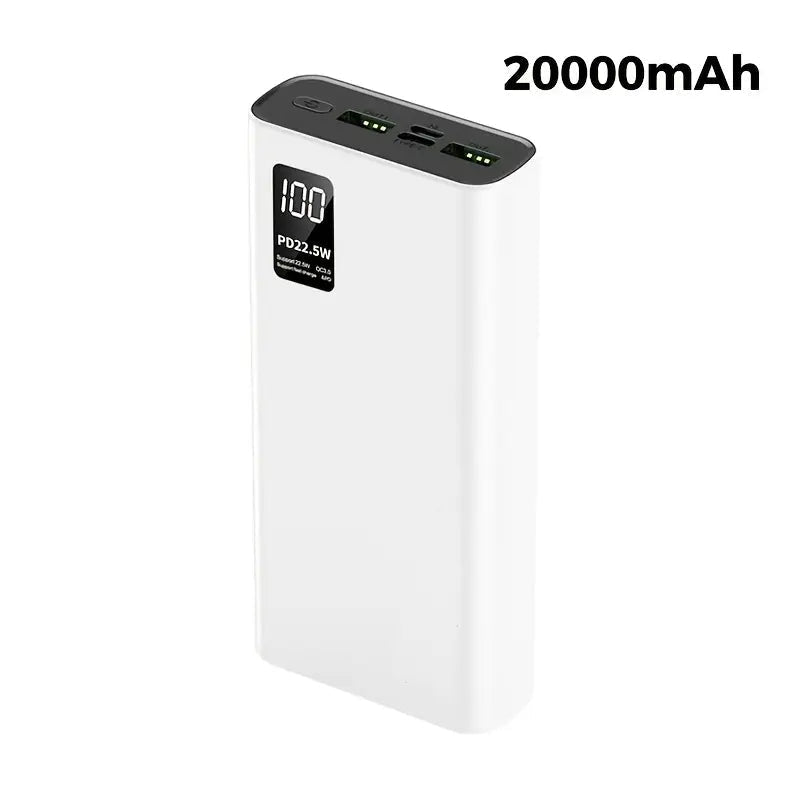 Powerbank Portátil de 22.5W | Batería Externa USB C de Carga Rápida para Teléfono y Tablet
