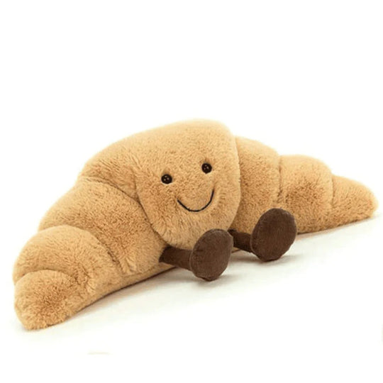 Jouet en peluche pain drôle | Poupée baguette rembourrée amusante