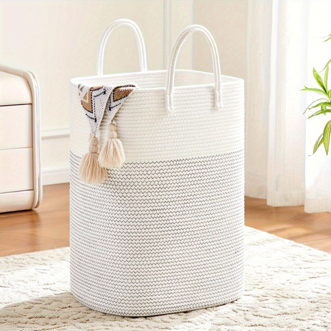 Cesto para ropa extra grande – Plegable con asas