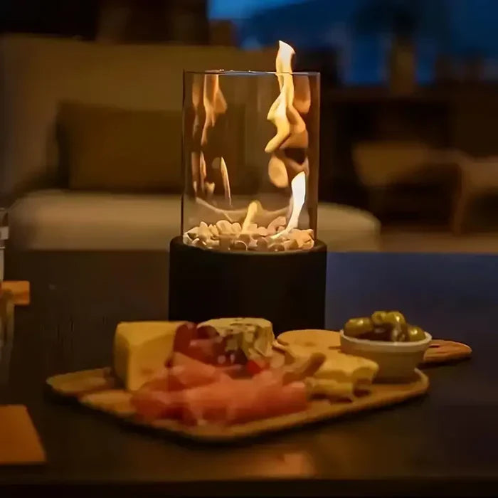 Draagbare Tafelhaard | Mini Bio-Ethanol Haard voor Herfst Decoratie