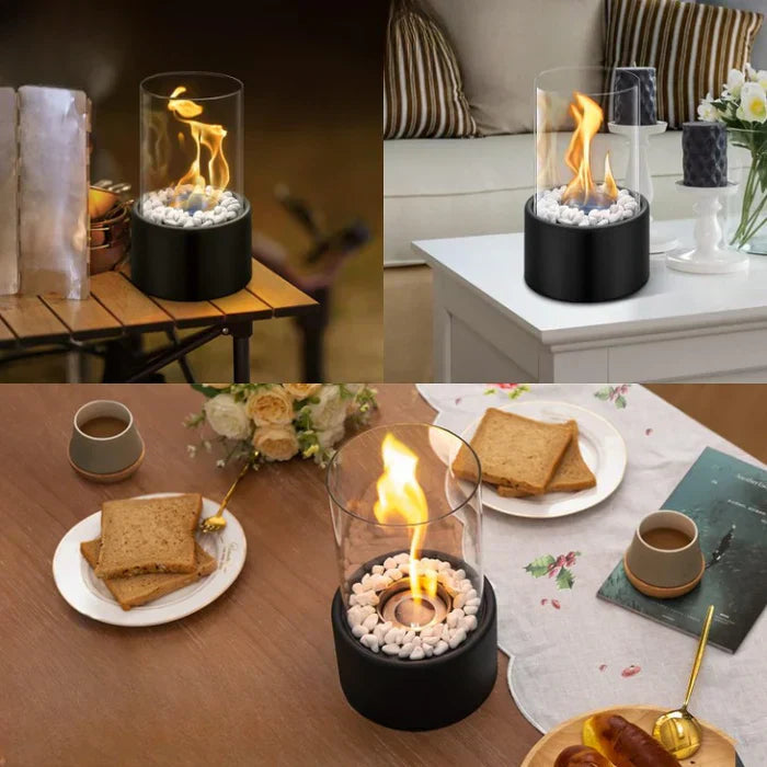 Draagbare Tafelhaard | Mini Bio-Ethanol Haard voor Herfst Decoratie