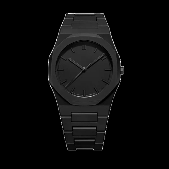 Black Analog Watch | Stainless Steel