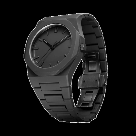 Black Analog Watch | Stainless Steel