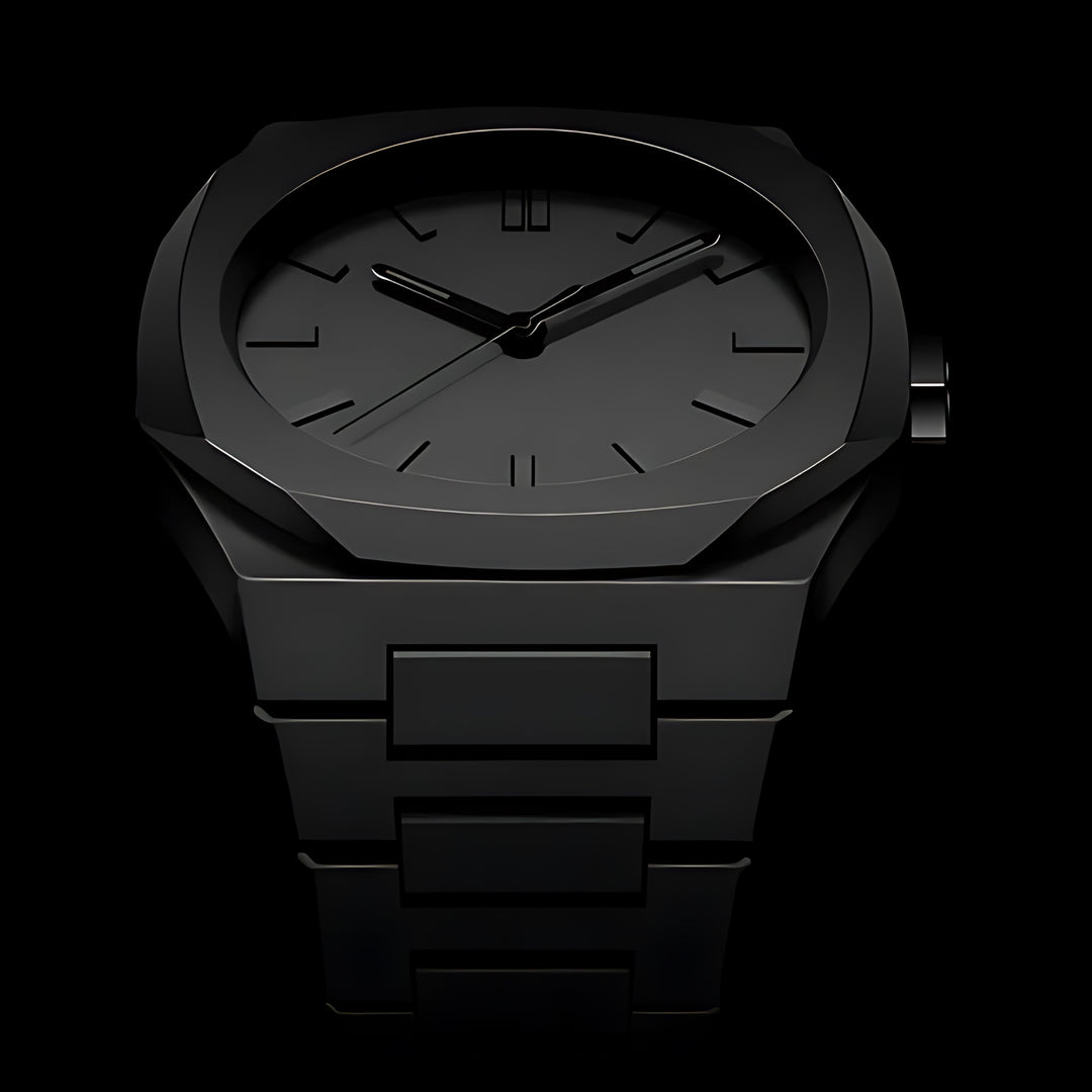 Black Analog Watch | Stainless Steel