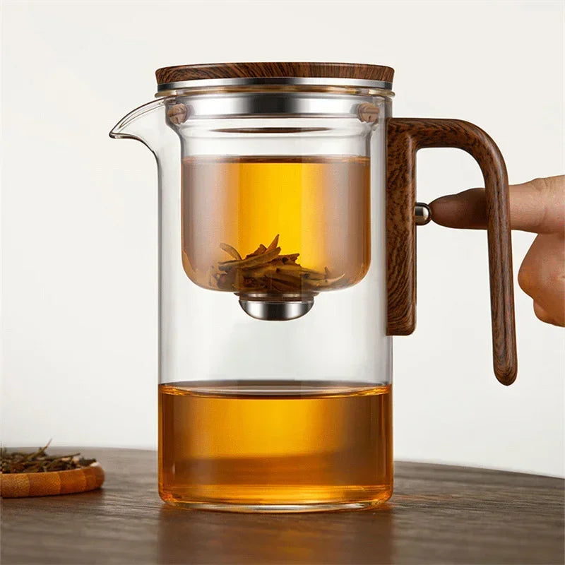 Glazen Theepot met Infuser | Stijlvolle Thee Maker voor Losse Thee
