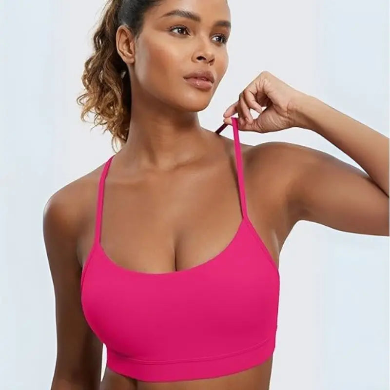 Y-Back Abnehmbare Polster Sport-BH für Damen | Drei Stück