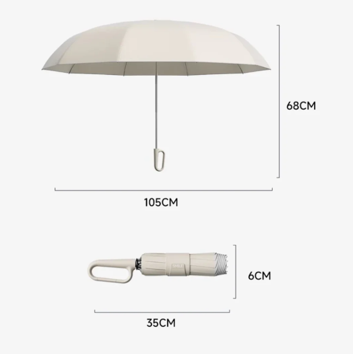 Windbestendige Paraplu Reflecterend – Stormbestendig Waterdicht
