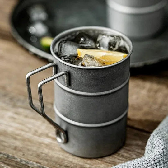 Rustfri Campingkrus - Dobbeltvægget Isoleret - Til Udendørs & Rejser